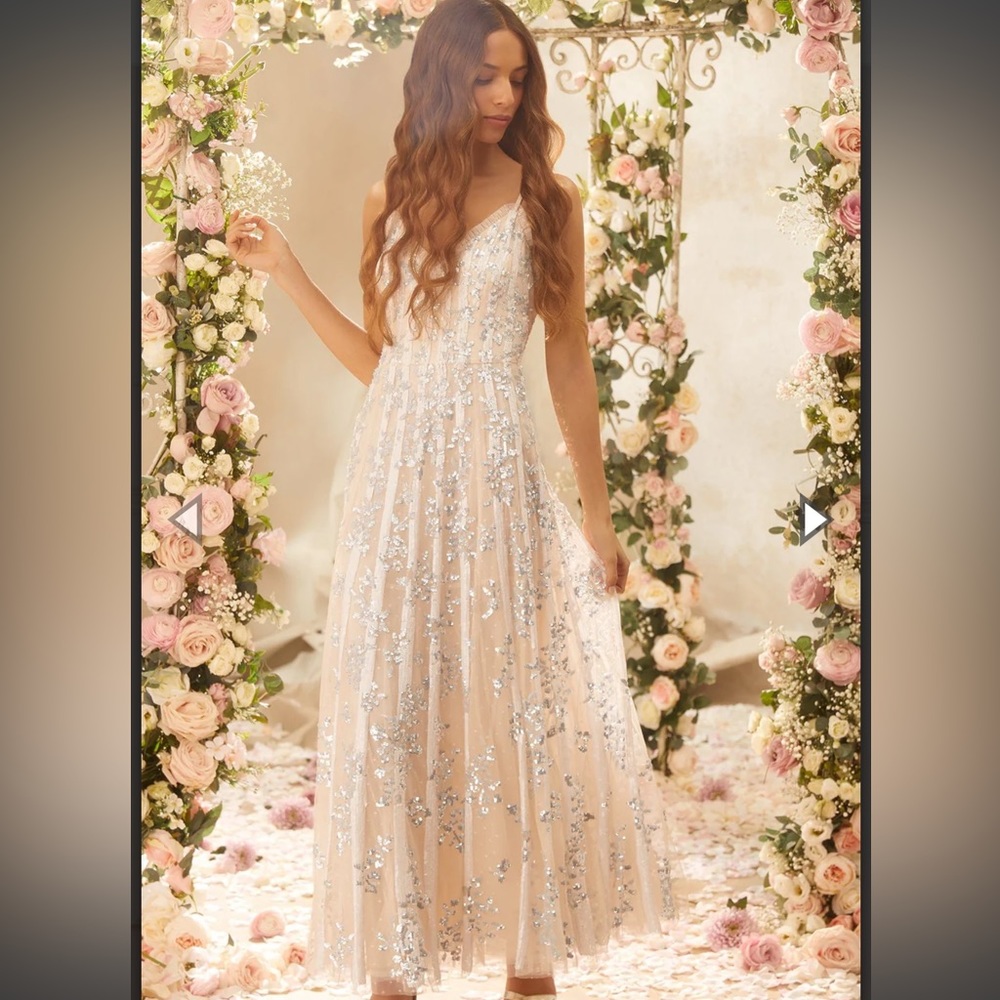 Needle & Thread Floral Evermore Gown - Picture 1 of 13